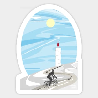 Mont Ventoux - Abstract art Sticker